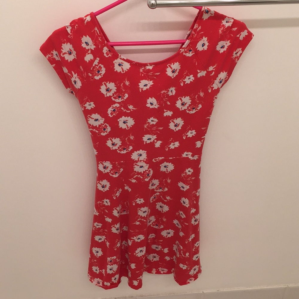 Red Floral Dress (Junior)